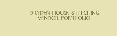 Dryden House Stitching for Spot My Dog